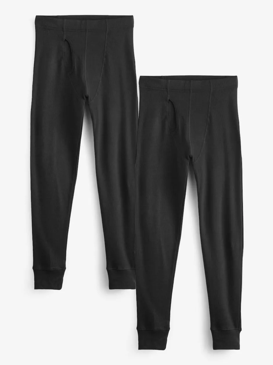 Next 2 Pack Thermal Leggings Black Best