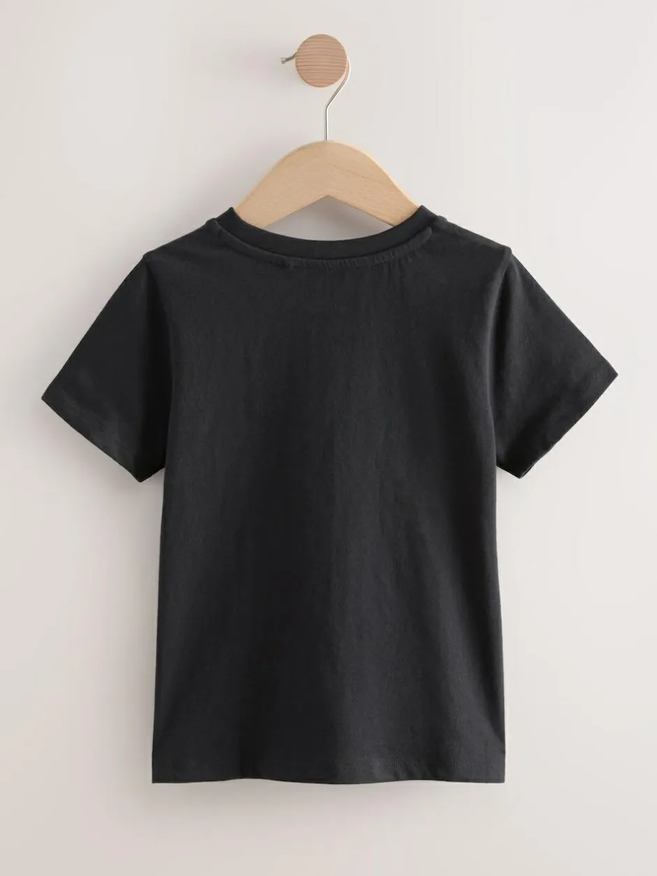 Next 3 Pack T-Shirts (3-16yrs) Black Online