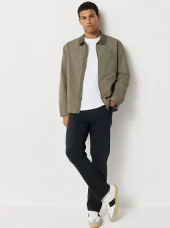 Next Black - ThermoGen Straight Fit Motionflex Jeans