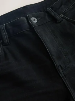 Next Black - ThermoGen Straight Fit Motionflex Jeans