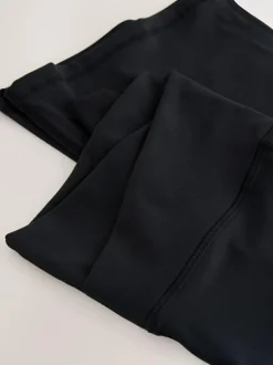 Next Black Active Balance Wrap Front Flared Leggings New