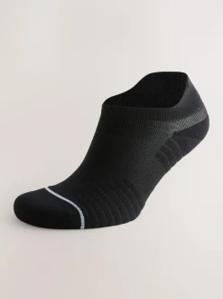 Next Active Cushioned Sports Trainer Socks 4 Pack Black Discount