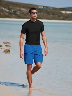Next Active Short Sleeve Rash Vest Black Online