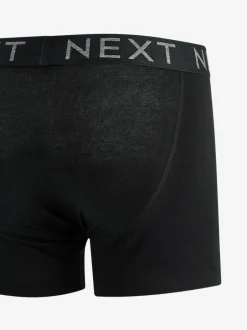 Next Black A-Front Boxers 10 Pack New