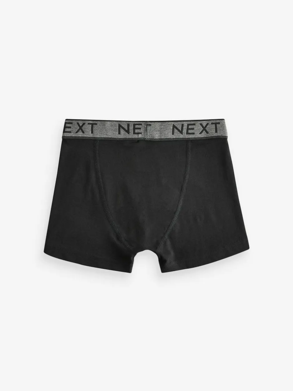 Next Black A-Front Trunks 5 Pack (3-16yrs) Hot