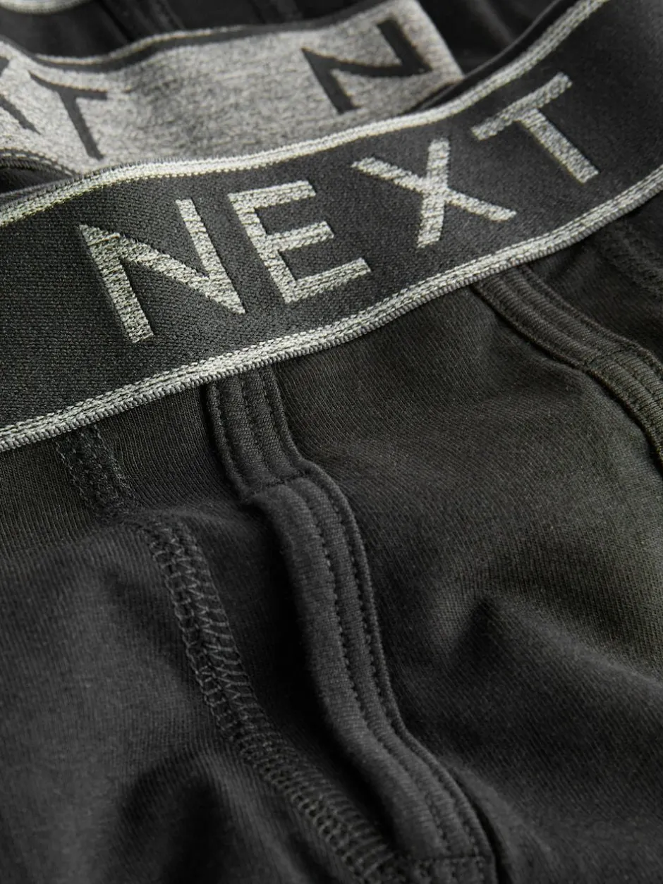 Next Black A-Front Trunks 5 Pack (3-16yrs) Hot