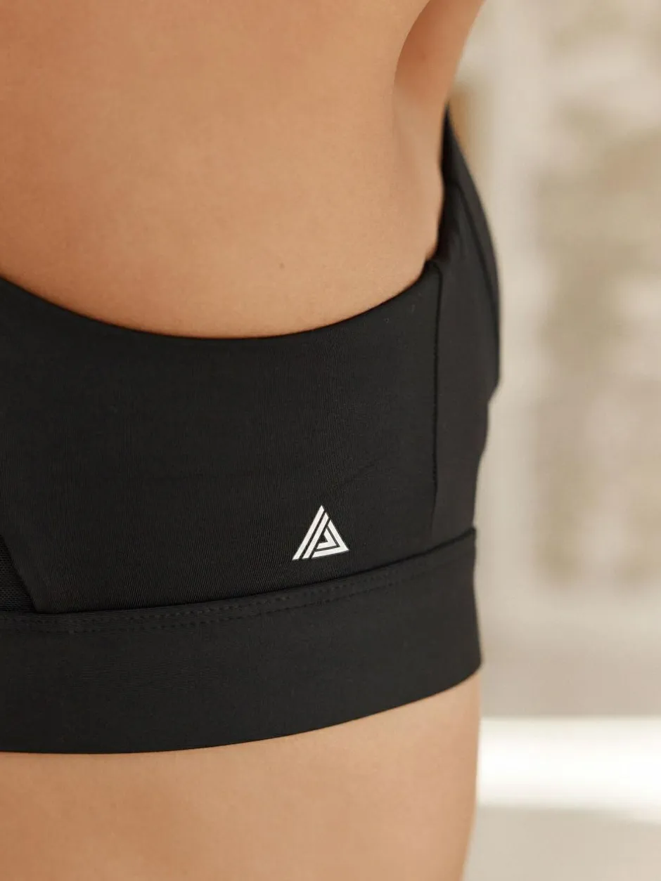 Next B-G Active High Impact Dry Tech Sports Bra Black Sale