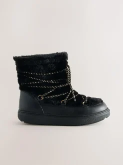 Next Borg Water Resistant Boots Black Online