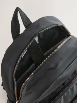 Next Black Bow Backpack Clearance