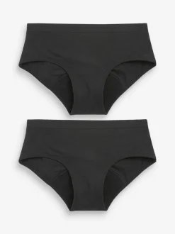 Next Black Briefs 2 Pack Teen Light Flow Period Pants (7-16yrs) Best