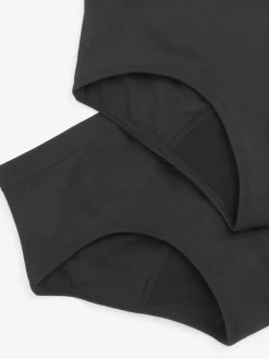 Next Black Briefs 2 Pack Teen Light Flow Period Pants (7-16yrs) Best
