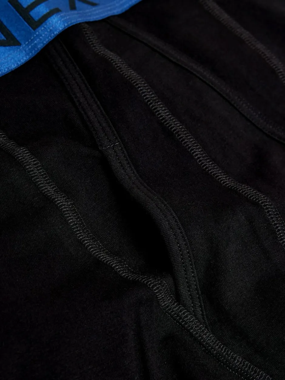 Next Black Bright Colour Shiny Waistbands A-Front Boxers 10 Pack Online
