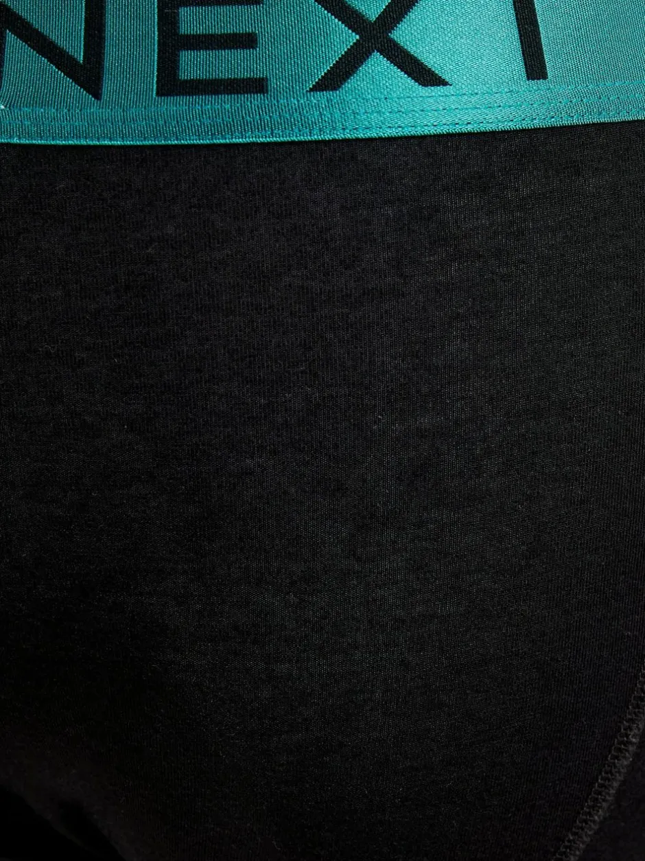 Next Black Bright Colour Shiny Waistbands A-Front Boxers 10 Pack Online