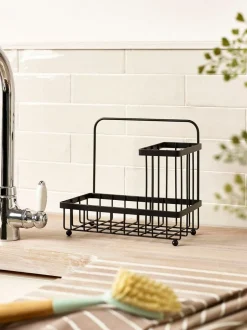 Next Black Bronx Sinktop Organiser Caddy