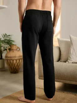 Next Black Brushback Heavyweight Open Joggers Best