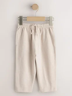 Next Stripe Joggers 3 Pack (3mths-7yrs) Black Cement And Checkerboard Outlet