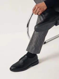 Next Black Chunky Sole Derby Shoes Best