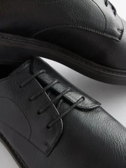 Next Black Chunky Sole Derby Shoes Best