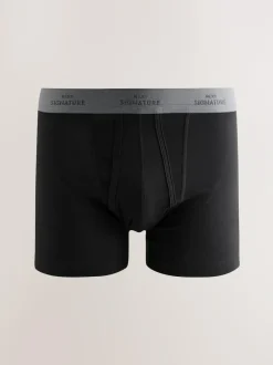 Next Black Comfort Soft 4 pack Signature A-Fronts Boxers Clearance