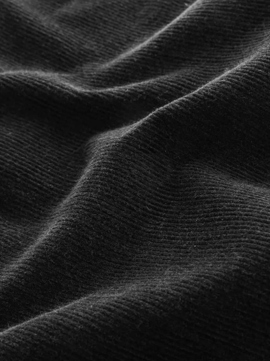 Next Cord Barrel Leg Trousers Black Best