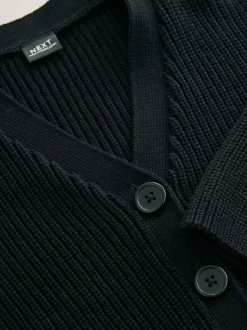 Next Black Cotton Rich Boxy School CardiganS (3-18yrs) Best