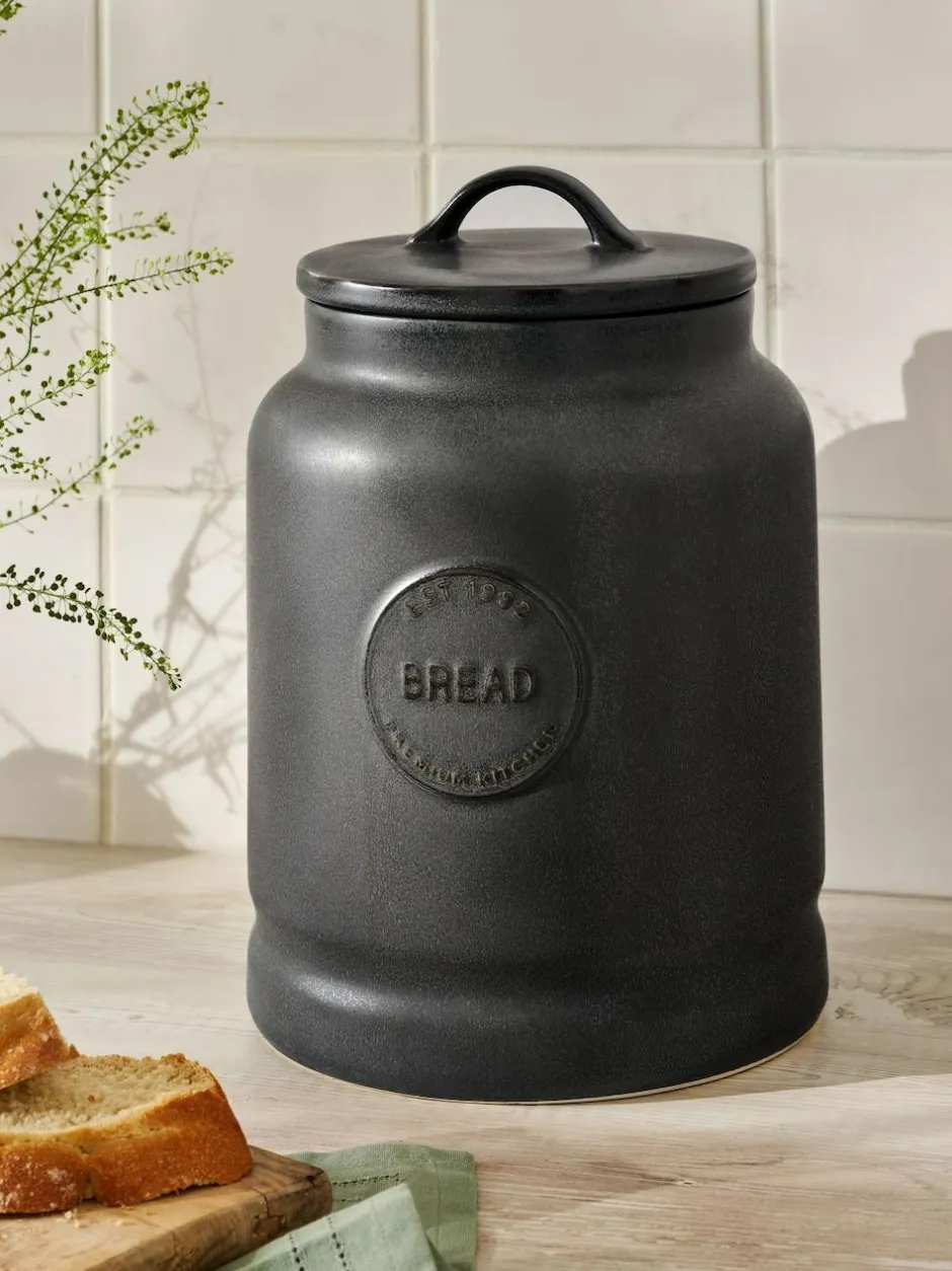 Next Country Badge Bread Bin Black Sale