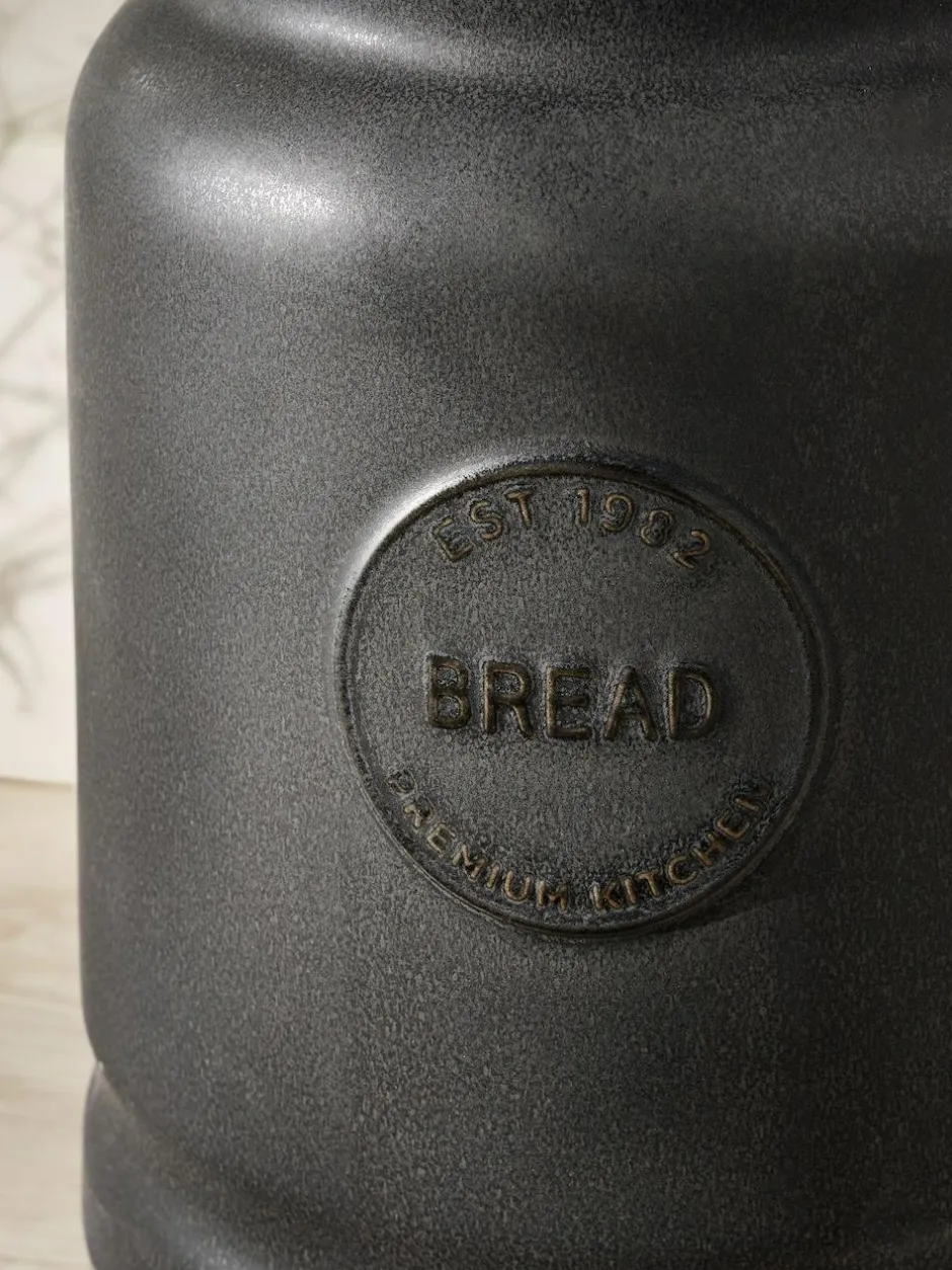 Next Country Badge Bread Bin Black Sale