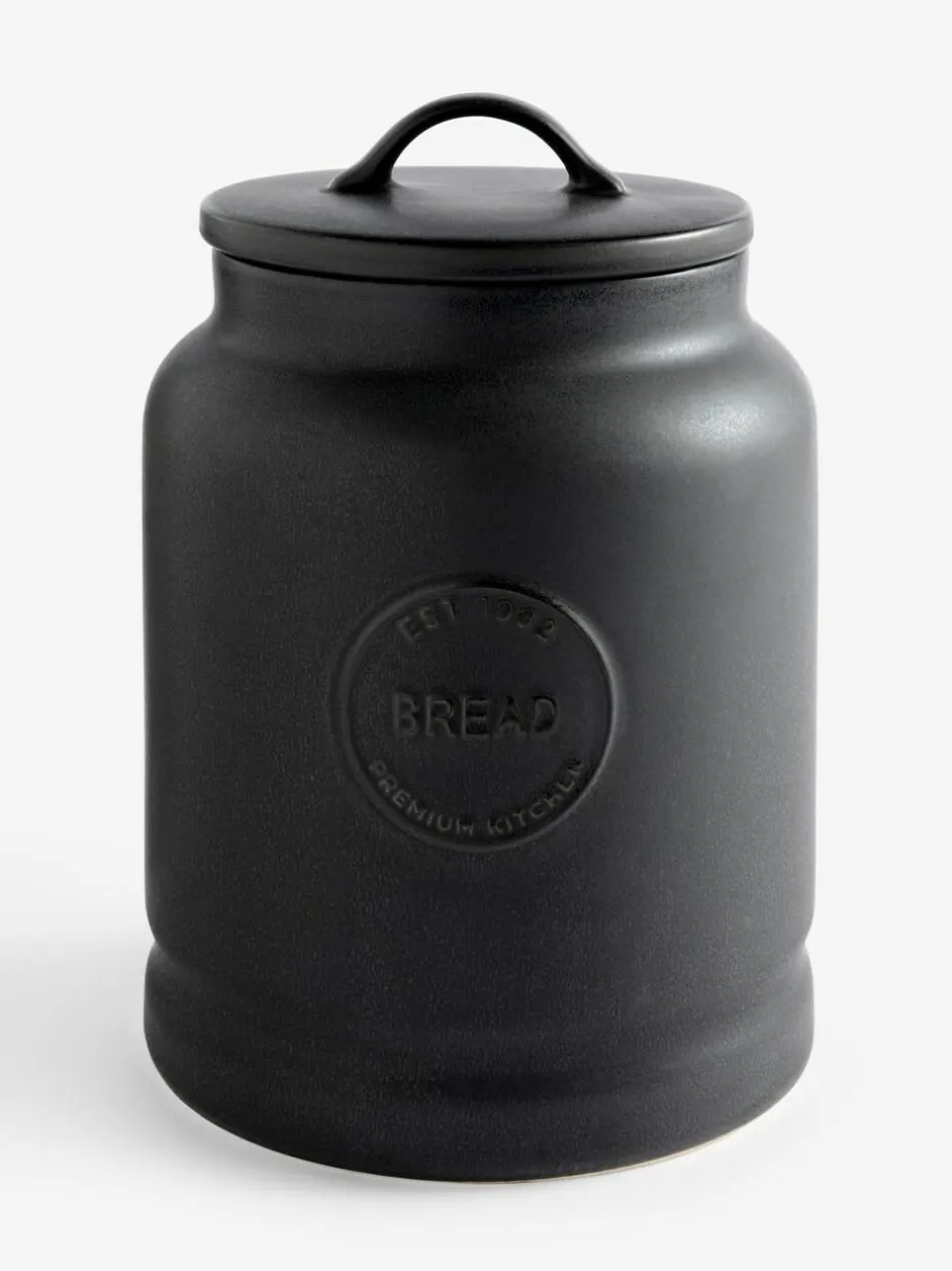 Next Country Badge Bread Bin Black Sale