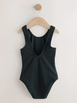 Next Crinkle Swimsuit (3-16yrs) Black Discount