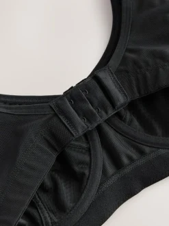 Next DD+ Non Pad Full Cup Dry Tech High Impact Sports Bra Black Online