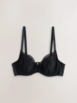Next DD-H Side Support Wired Full Cup Bra Black Hot
