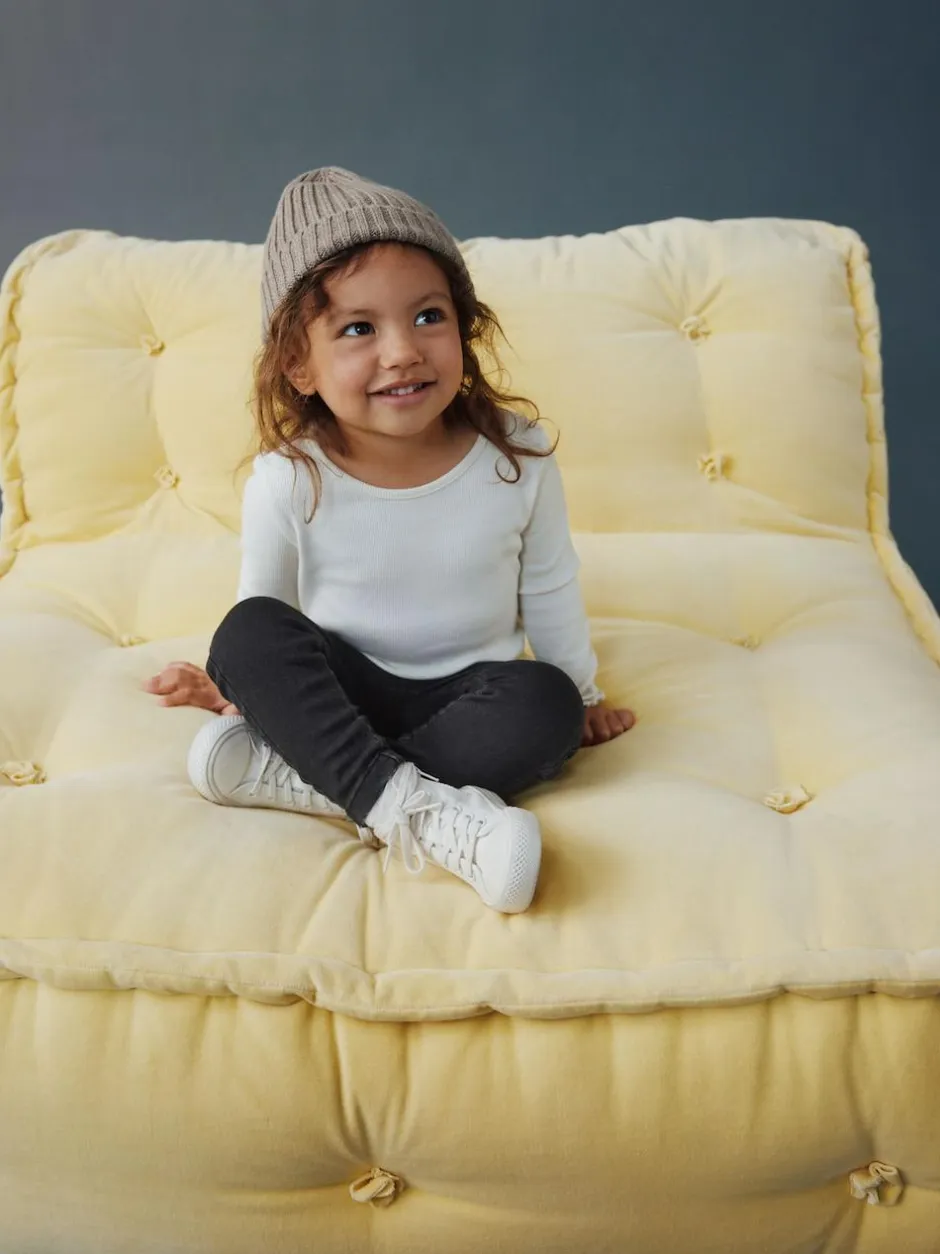 Next 1 Pack Elasticated Waist Jeggings (3mths-7yrs) Black Denim Clearance