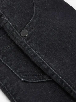Next 1 Pack Elasticated Waist Jeggings (3mths-7yrs) Black Denim Clearance
