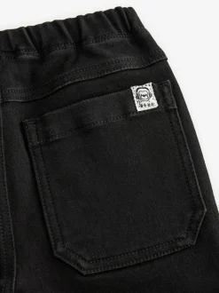 Next Super Soft Pull-On Jeans With Stretch (3mths-7yrs) Black Denim Clearance
