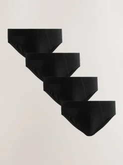 Next Black Essential Briefs 4 Pack Outlet