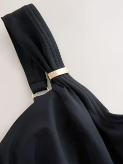 Next F-K Underwired Tummy Control Swimsuit Black Outlet