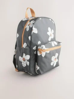 Next Black Floral Backpack Discount