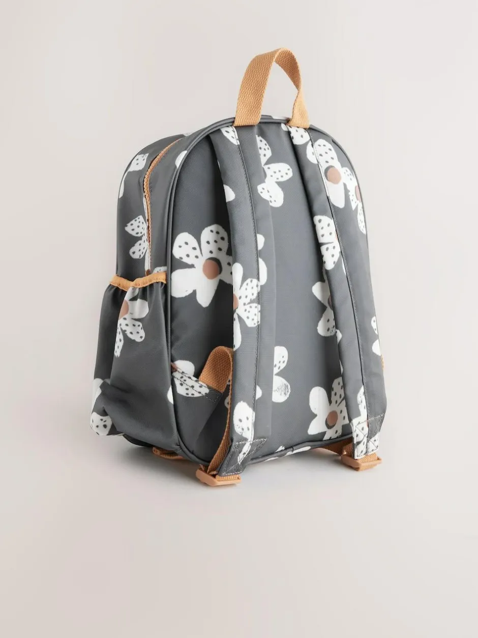 Next Black Floral Backpack Discount