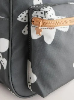 Next Black Floral Backpack Discount