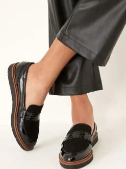 Next Forever Comfort® Brogue Loafers Black Hot