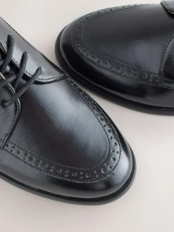 Next Black Forever Comfort® Formal Round Toe Lace Up Shoes Hot