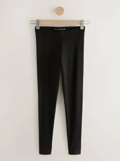 Next Black Full Length Leggings 5 Pack New