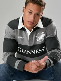 Next Black Guinness Rugby Shirt Best