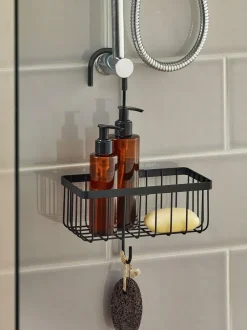Next Hanging Shower Caddy Black