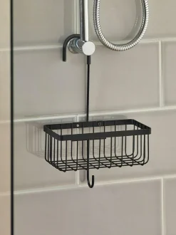 Next Hanging Shower Caddy Black