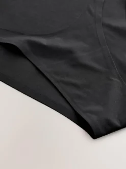 Next High Rise High Leg No VPL Tummy Control Shaping Knickers Black Clearance