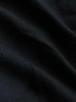 Next High Rise Stretch Wide Leg Jeans Black Discount
