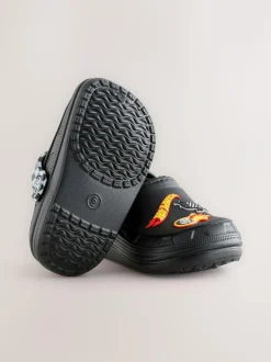 Next Black Hot Wheels Slipper Clogs Discount
