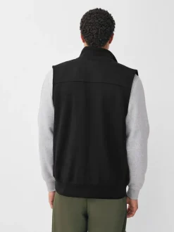 Next Hybrid Full Zip Gilet Black Hot