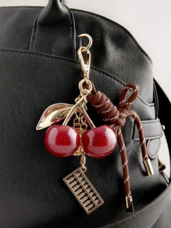 Next Large Tote Bag with Charms Black Sale